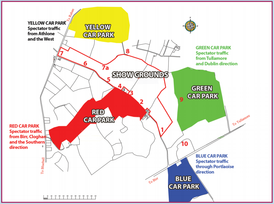 What’s the traffic plan for this year’s Tullamore Show?